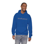 Men & Women Hoodies (Unisex) - I am UNASHAMED beige font