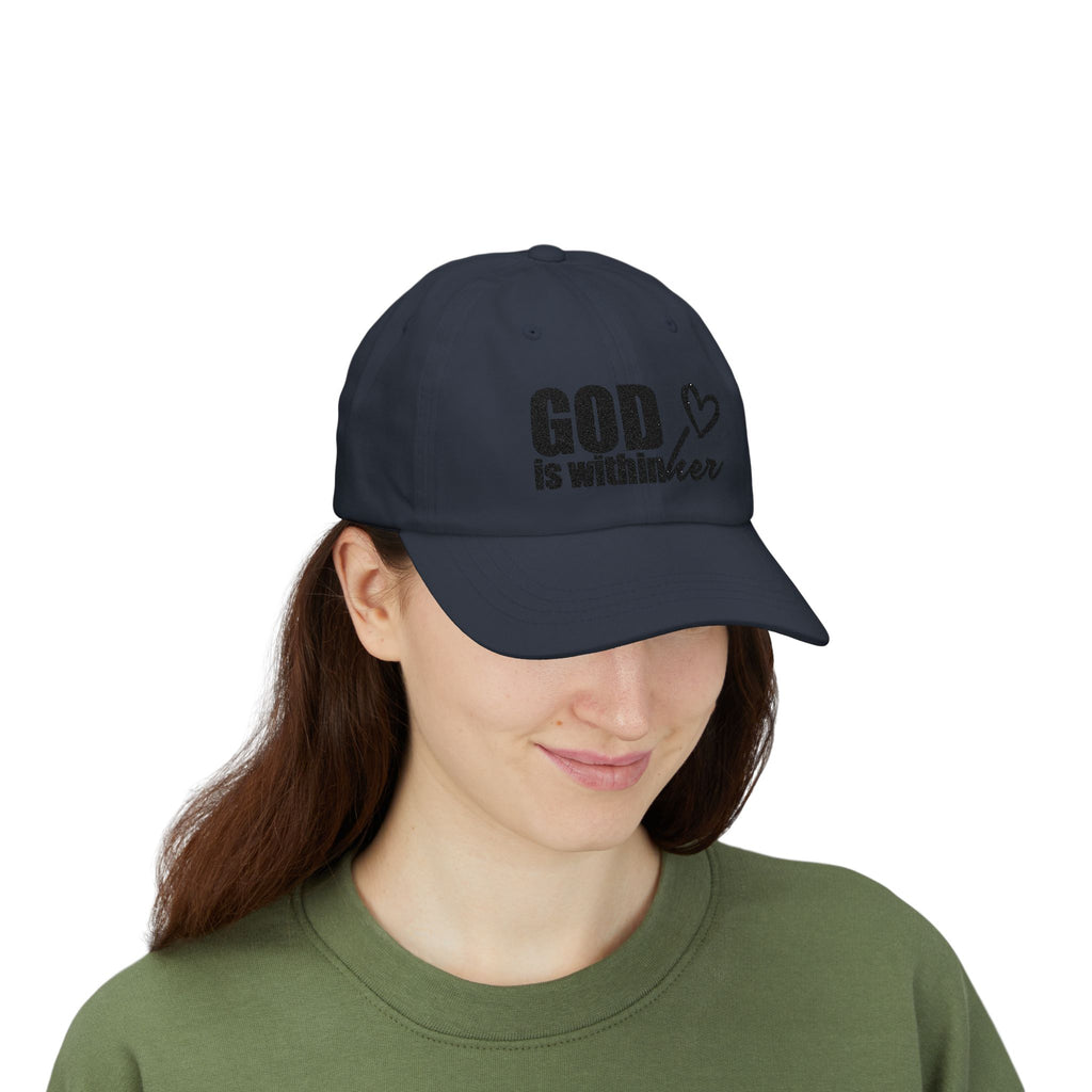 Women CAP | GOD IS WITHIN HER SHE WILL NOT FALL