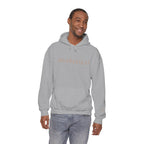 Men & Women Hoodies (Unisex) - I am UNASHAMED beige font