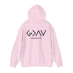 Men Hoodie - Romans 8:39 | GOD IS GREATER THAN MY HIGHS AND MY LOWS