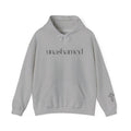 Men & Women Hoodies (Unisex) - I am UNASHAMED black font