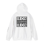 Men Hoodie - Proverbs 27:17 | IRON SHARPENS IRON