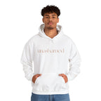 Men & Women Hoodies (Unisex) - I am UNASHAMED beige font