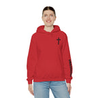 Men & Women Hoodie (Unisex) - Matthew 6: 25-26 Cross Hoodie | Bible Verse Scripture