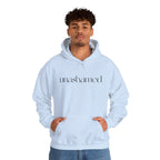 Men & Women Hoodies (Unisex) - I am UNASHAMED black font