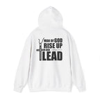 Men Hoodie - Josua 24:15 | MAN OF GOD RISE UP AND LEAD