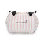 Girls Giraffe Baby  Diaper Backpack with "Psalm 46:5" Scripture