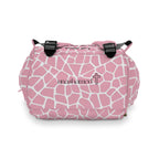Girls Safari Baby Diaper Backpack with "Psalm 46:5" Scripture