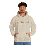 Men & Women Hoodies (Unisex) - I am UNASHAMED black font