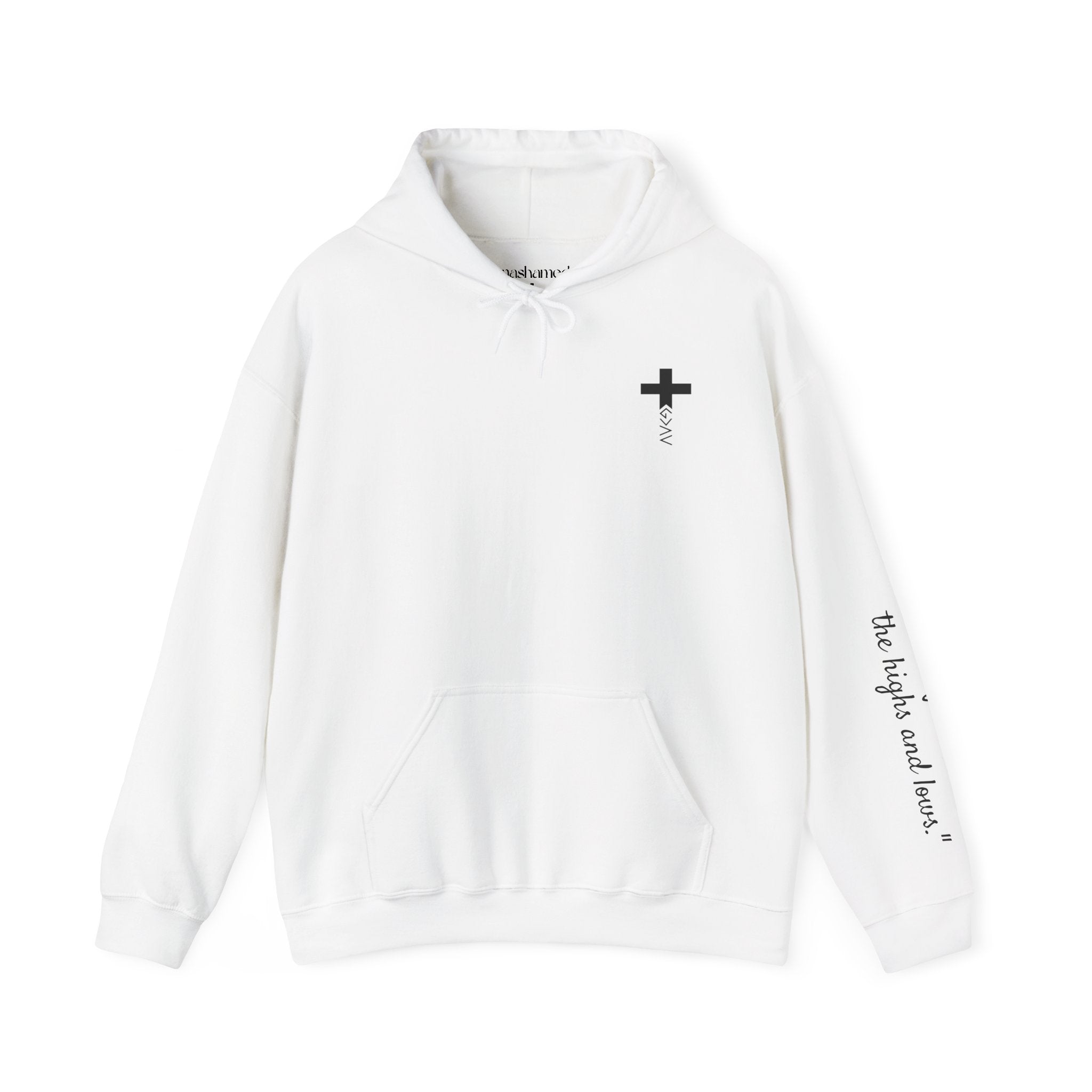 Women Hoodie - Romans 8:39 | GOD IS GREATER THAN MY HIGHS AND LOWS