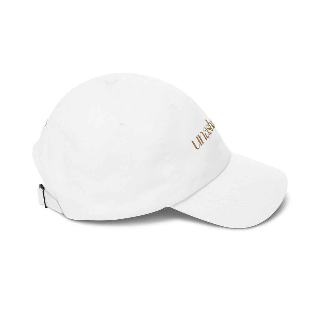 Men & Women CAP | UNASHAMED (beige font)