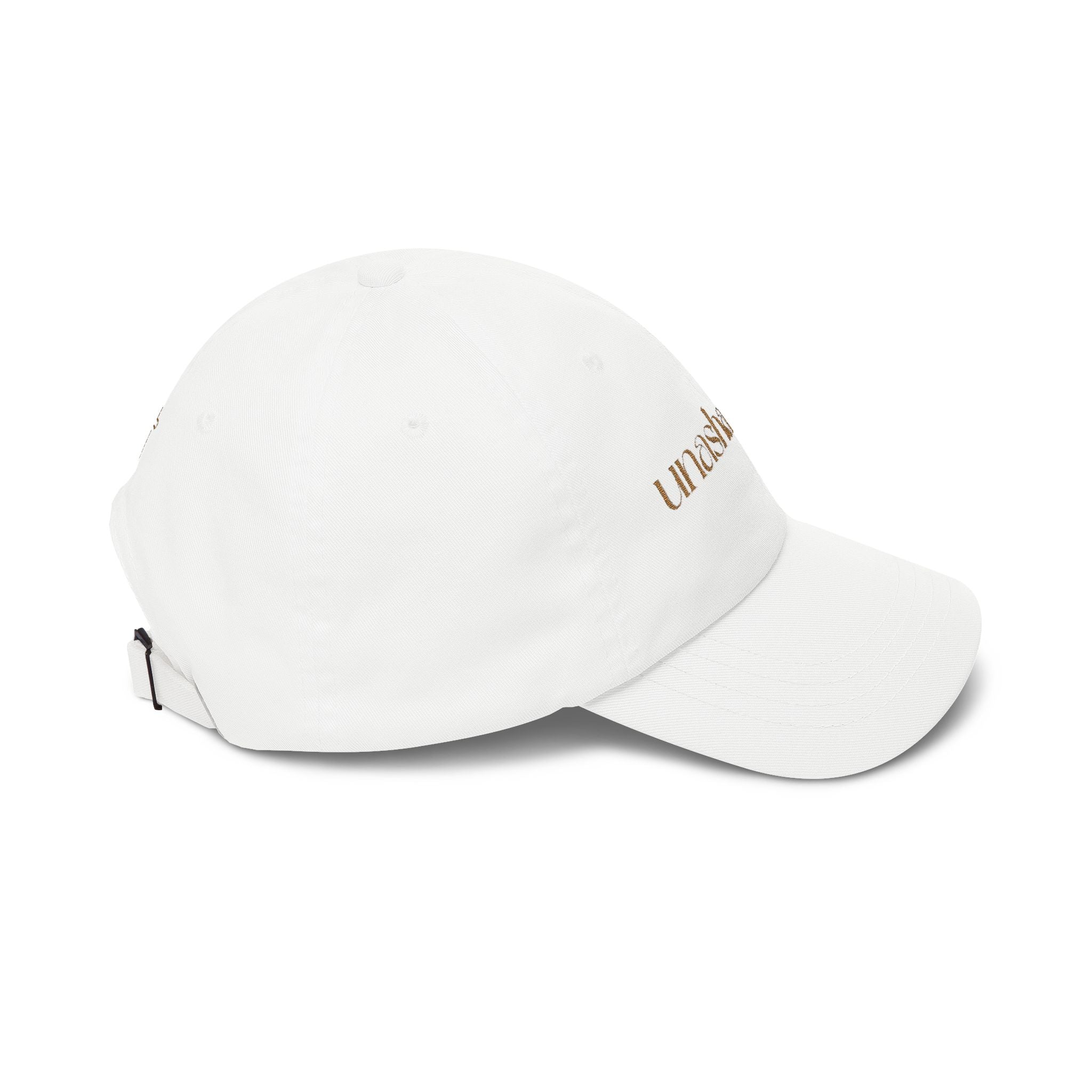 Men & Women CAP | UNASHAMED (beige font)