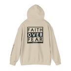 Men Hoodie - Psalm 118:6 | FAITH OVER FEAR