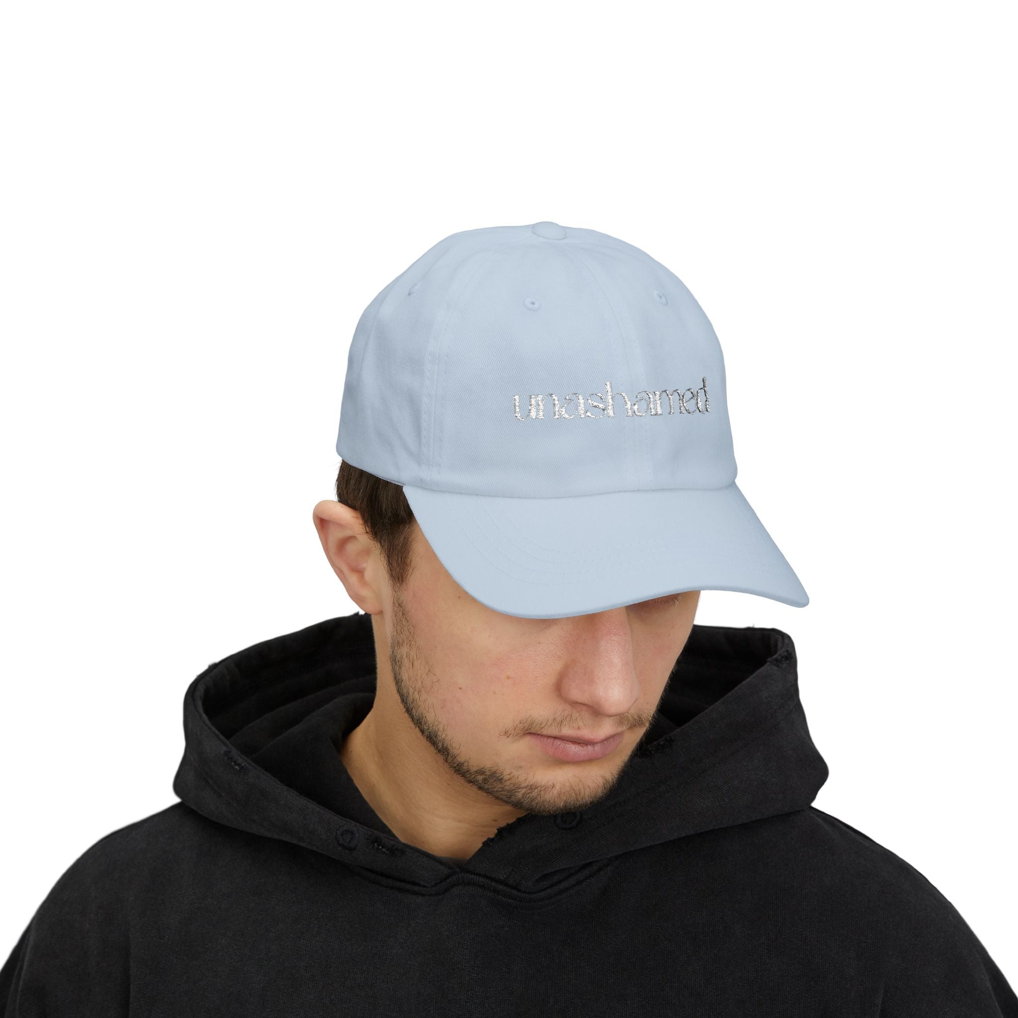 Men & Women CAP | UNASHAMED (white font)