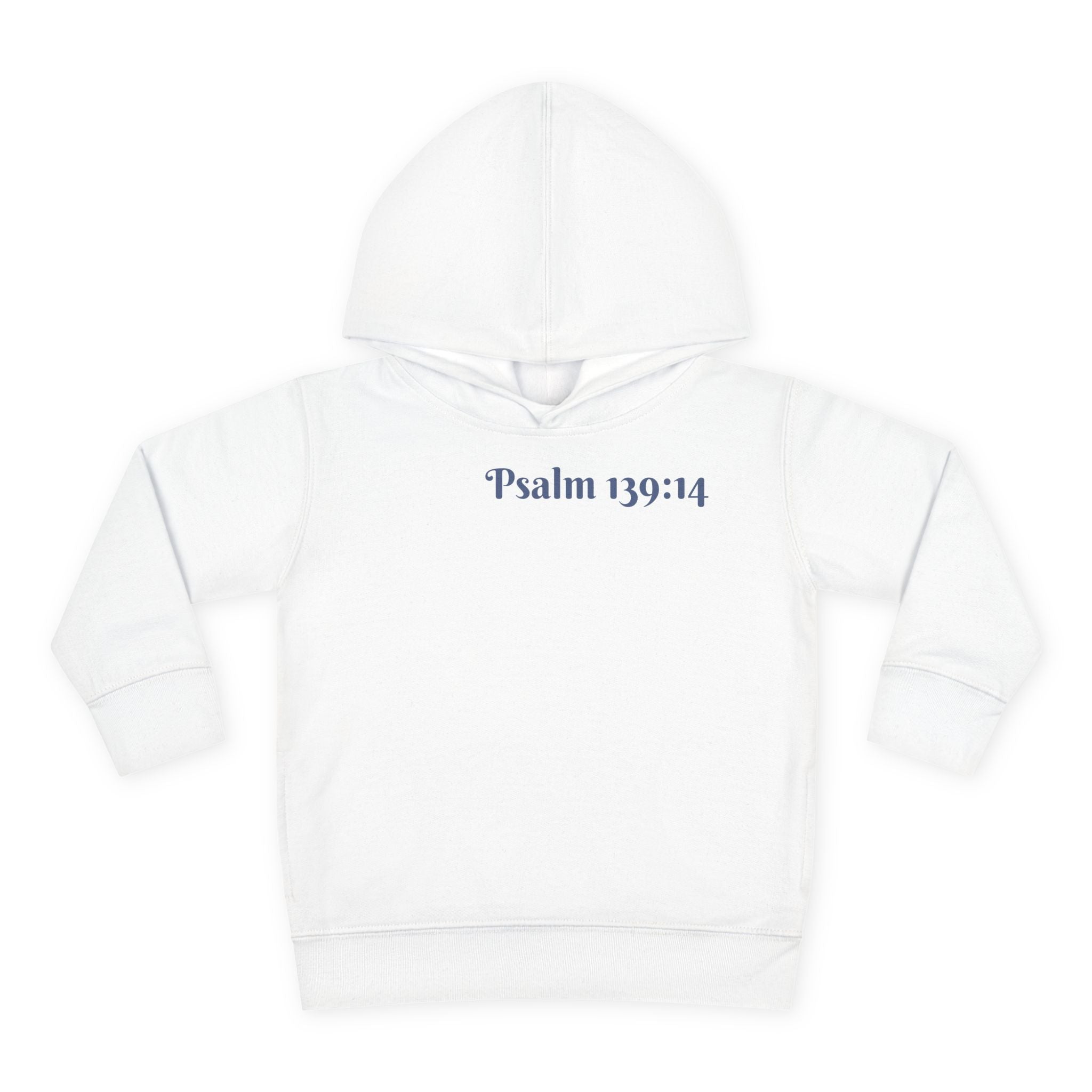 Boys Elephant Hoodie with "Psalm 139:14" Scripture