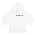 Boys Noah's Ark Hoodie with "Psalm 139:14" Scripture