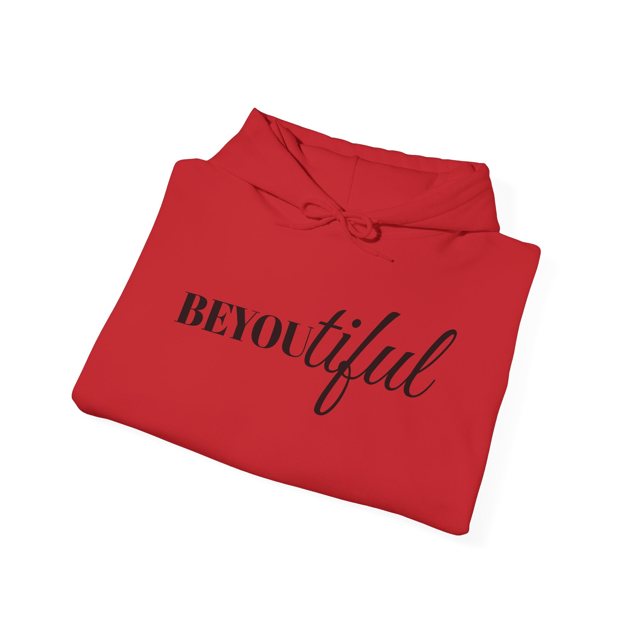 BEYOUtiful Hoodie | Faith Christian Heart Sleeve Design
