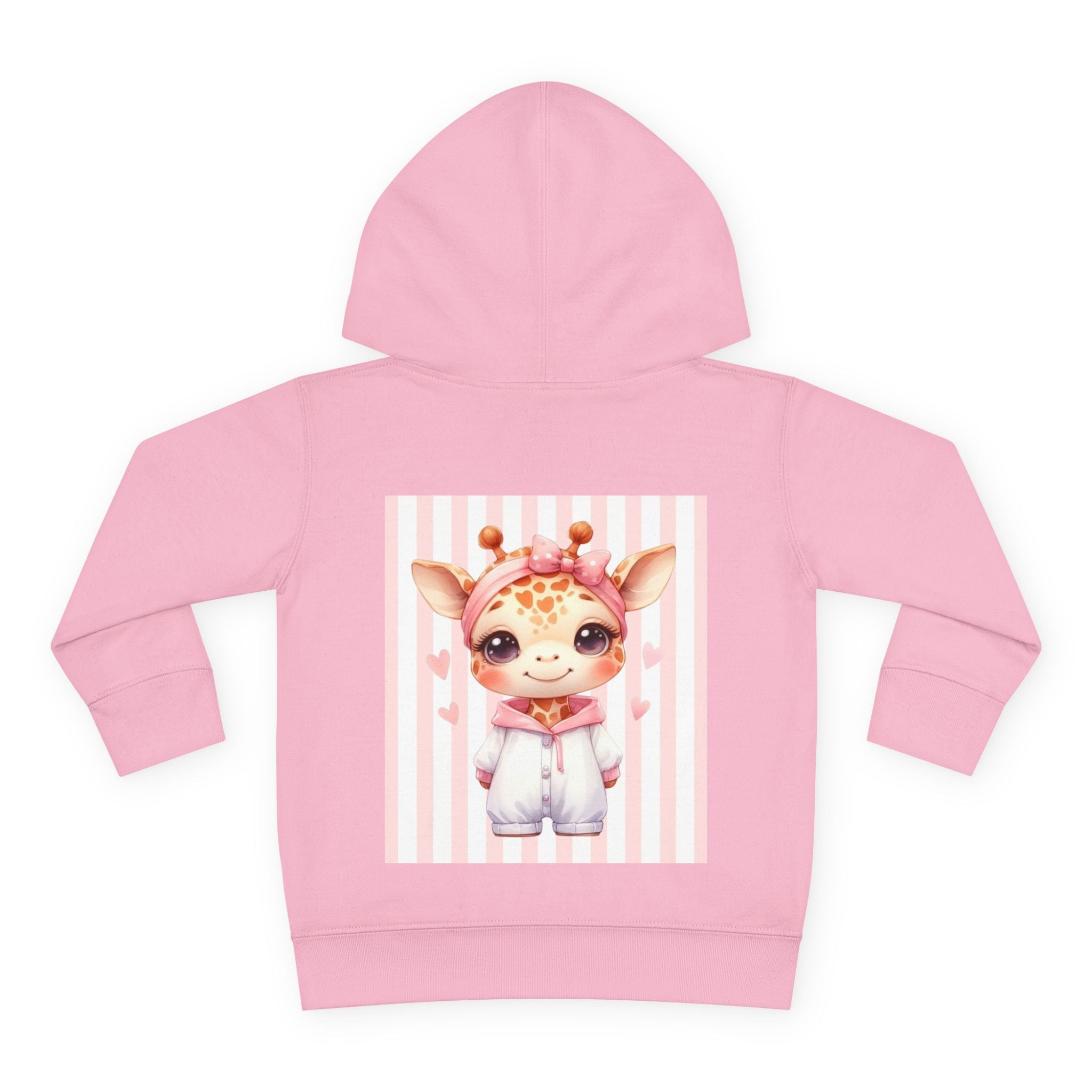 Girls Giraffe Hoodie with “Psalm 46:5” Scripture