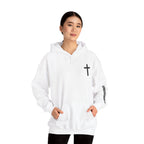 Men & Women Hoodie (Unisex) - Matthew 6: 9-15 Cross Hoodie | Bible Verse Scripture