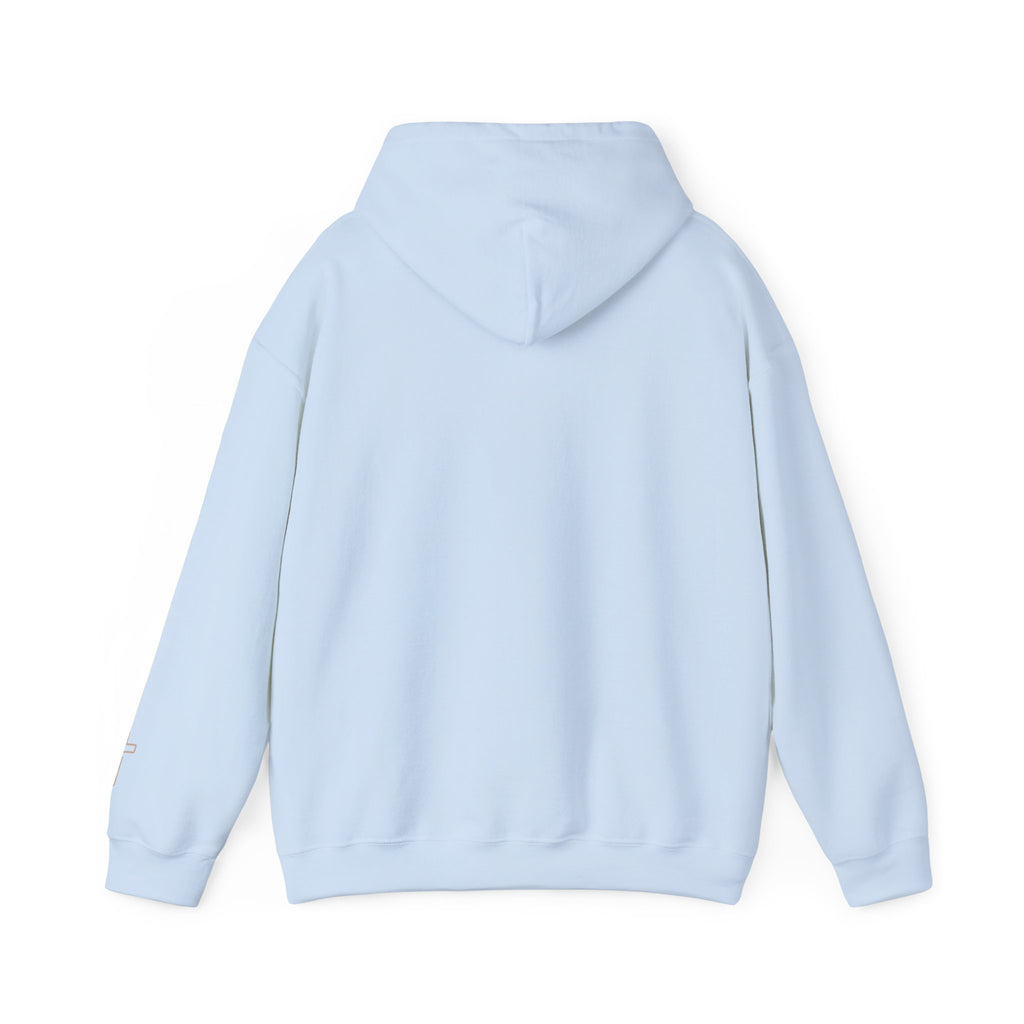 Men & Women Hoodies (Unisex) - I am UNASHAMED beige font