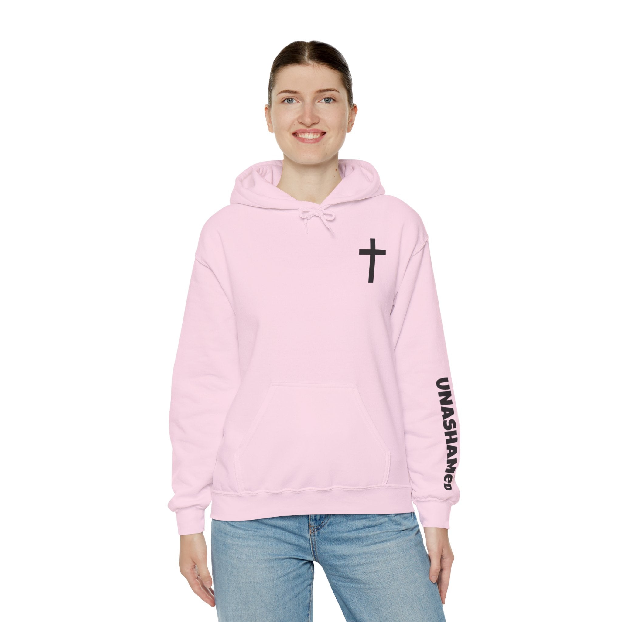 Men & Women Hoodie (Unisex) - Revolation 1: 7 Cross Hoodie | Bible Verse Scripture