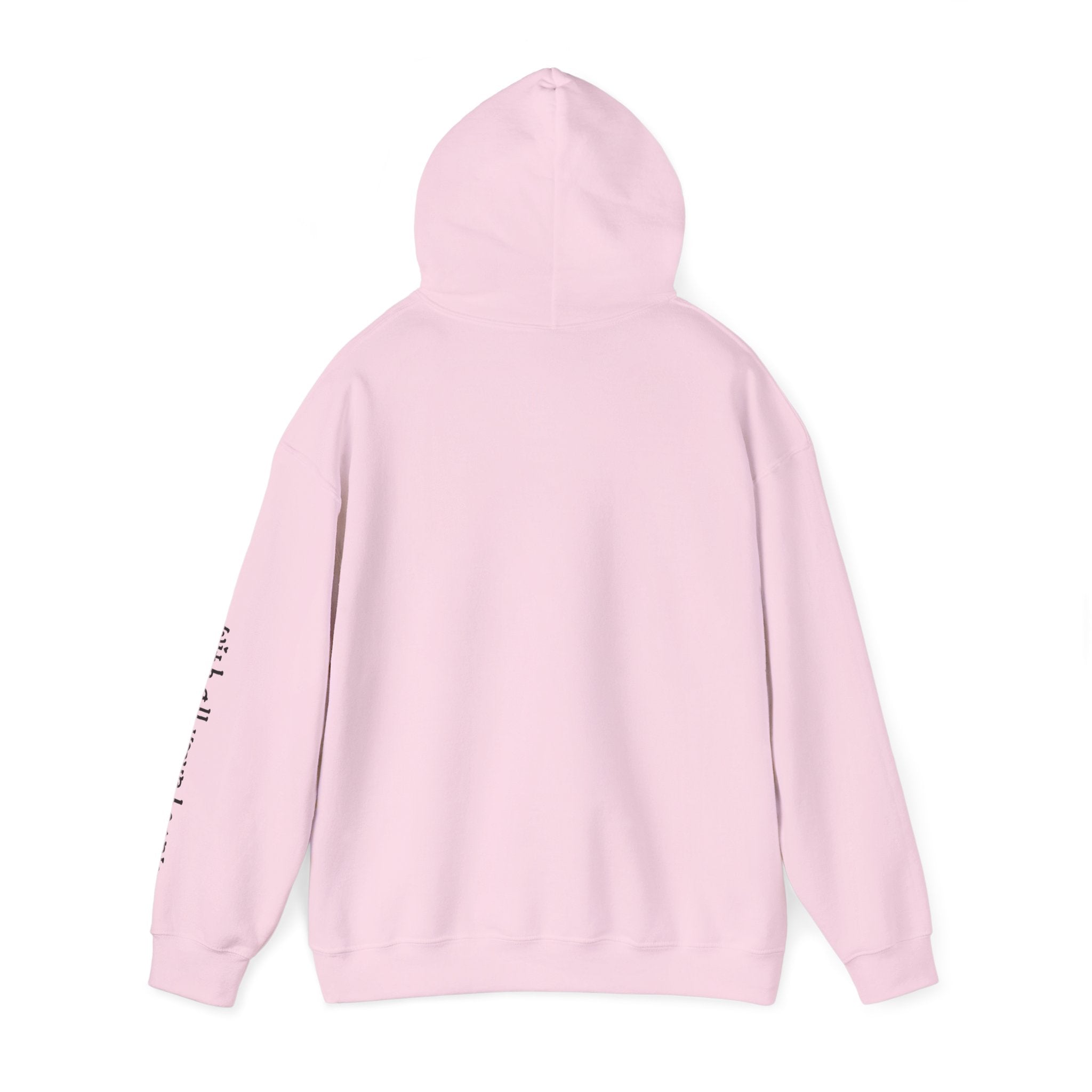 Trust in the Lord Hoodie | Faith Christian Heart Sleeve Design