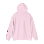 God is Within Her Hoodie | Faith Christian Heart Sleeve Design