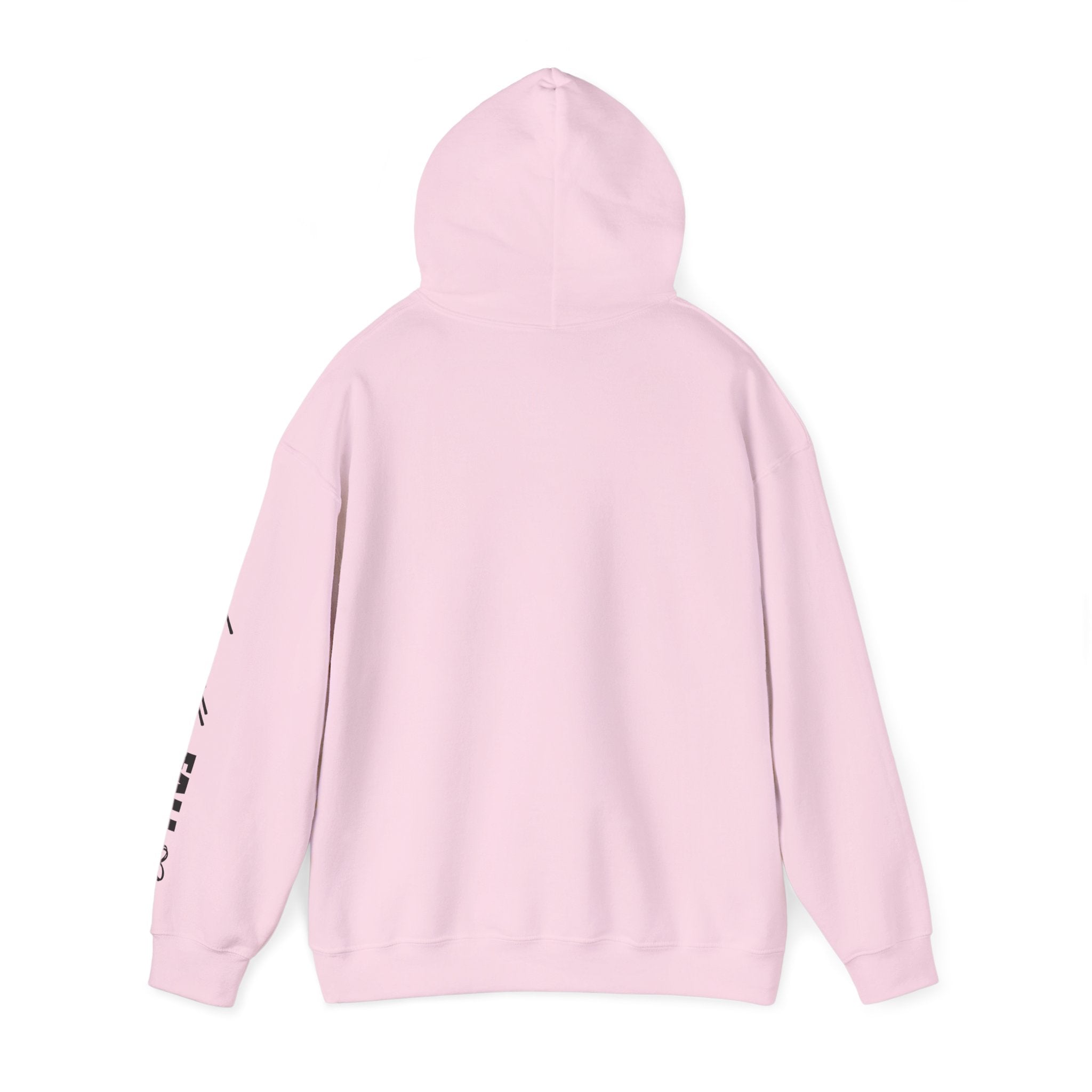 God is Within Her Hoodie | Faith Christian Heart Sleeve Design