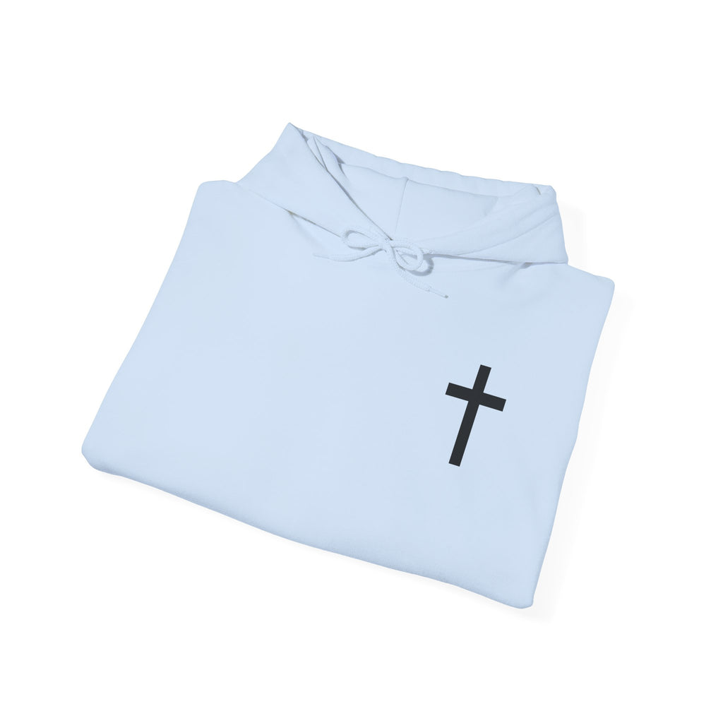 Men & Women Hoodie (Unisex) - Revolation 1: 8 Cross Hoodie | Bible Verse Scripture