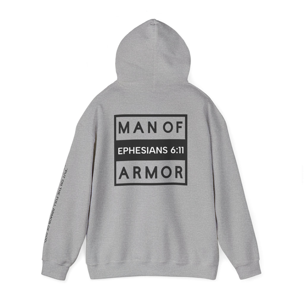 Men Hoodie - Ephesians 6:11 | MAN OF ARMOR