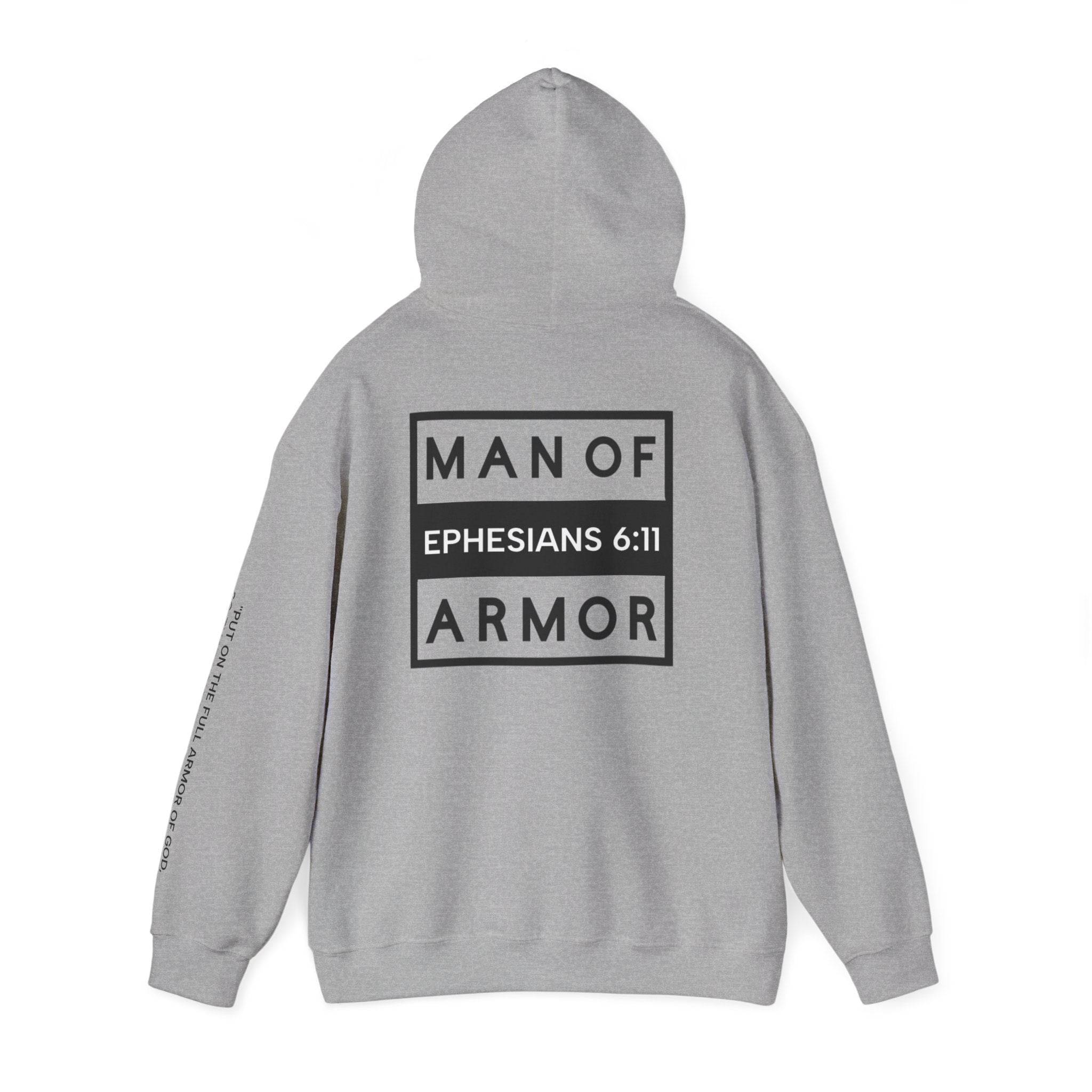 Men Hoodie - Ephesians 6:11 | MAN OF ARMOR