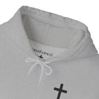 Men & Women Hoodies (Unisex) - Matthew 7:7 Cross Hoodie | Bible Verse Scripture