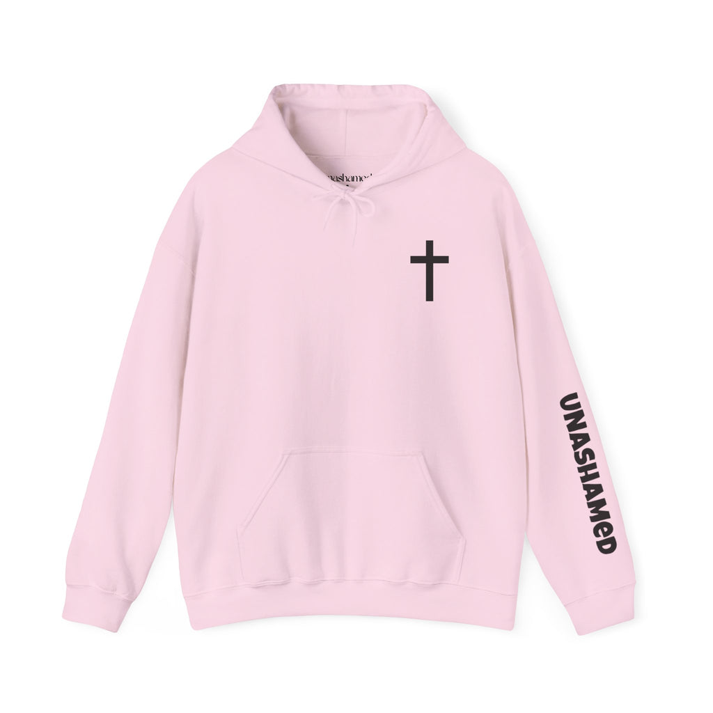 Men & Women Hoodie (Unisex) - Matthew 6: 25-26 Cross Hoodie | Bible Verse Scripture