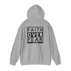 Men Hoodie - Psalm 118:6 | FAITH OVER FEAR