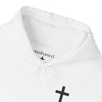 Men & Women Hoodie (Unisex) - Matthew 6: 25-26 Cross Hoodie | Bible Verse Scripture