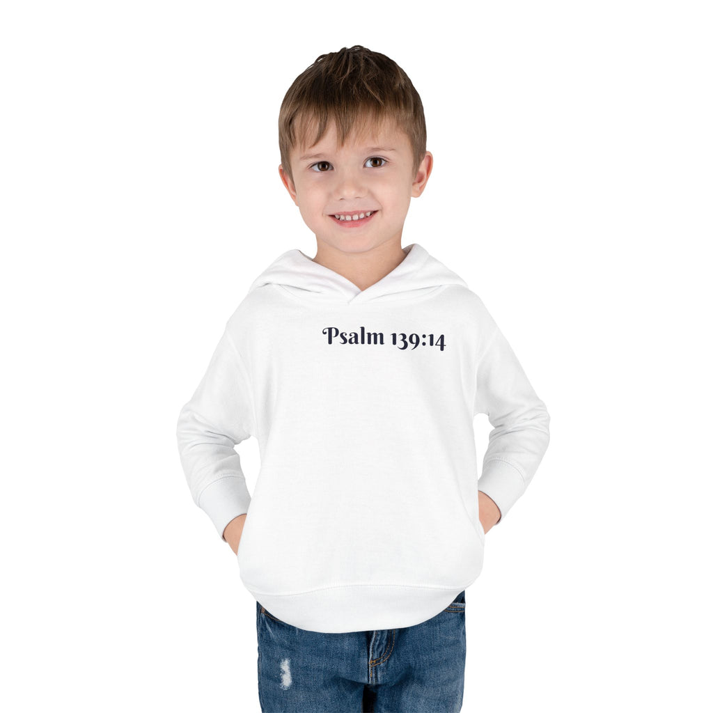 Boys Leopard Hoodie with "Psalm 139:14" Scripture