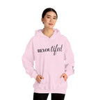 BEYOUtiful Hoodie | Faith Christian Heart Sleeve Design