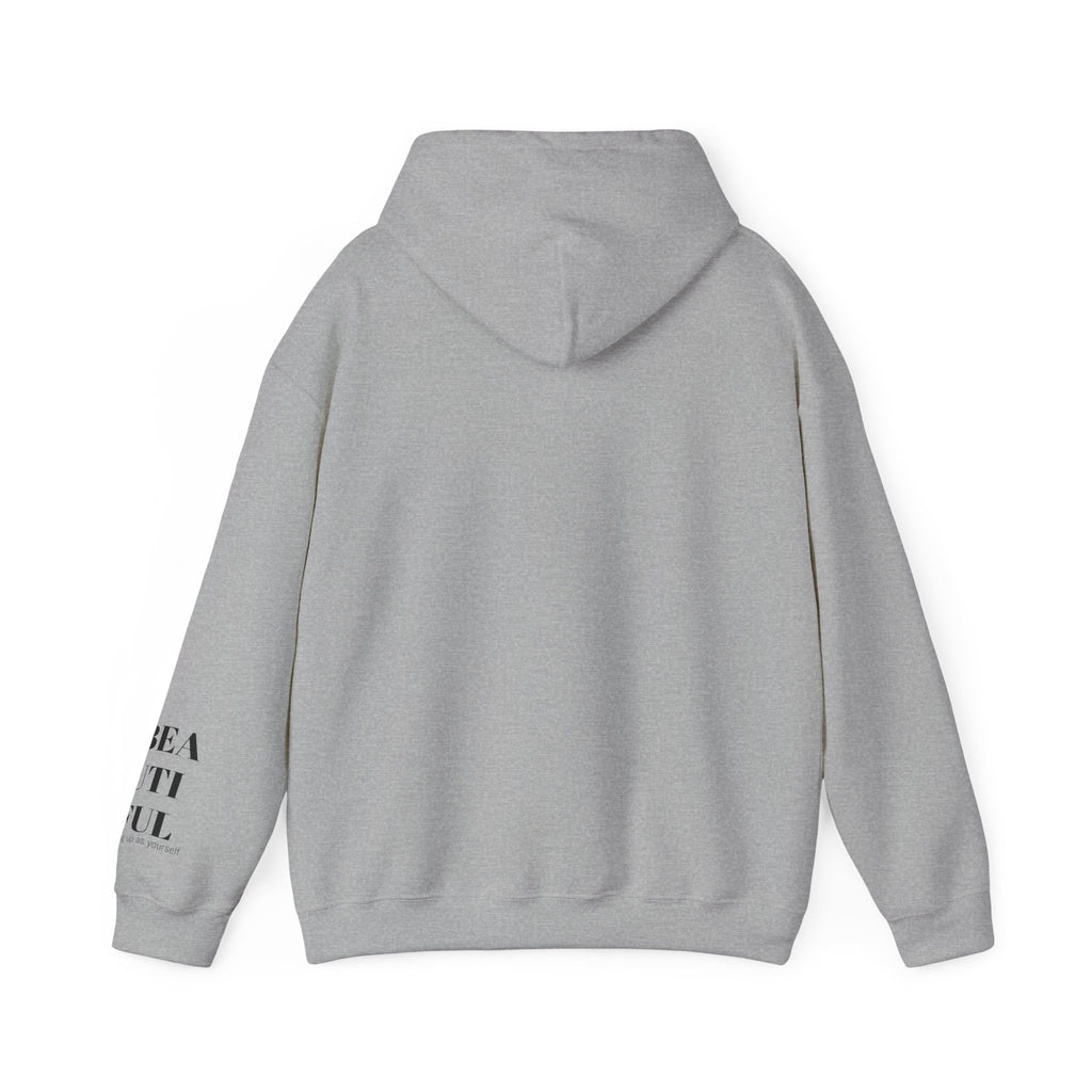 BEYOUtiful Hoodie | Faith Christian Heart Sleeve Design