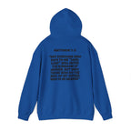 Men & Women Hoodies (Unisex) - Matthew 7: 8 Cross Hoodie | Bible Verse Scripture