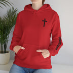 Men & Women Hoodie (Unisex) - Revolation 1: 7 Cross Hoodie | Bible Verse Scripture