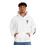 Men & Women Hoodie (Unisex) - Revolation 1: 7 Cross Hoodie | Bible Verse Scripture