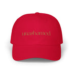 Men & Women CAP | UNASHAMED (beige font)