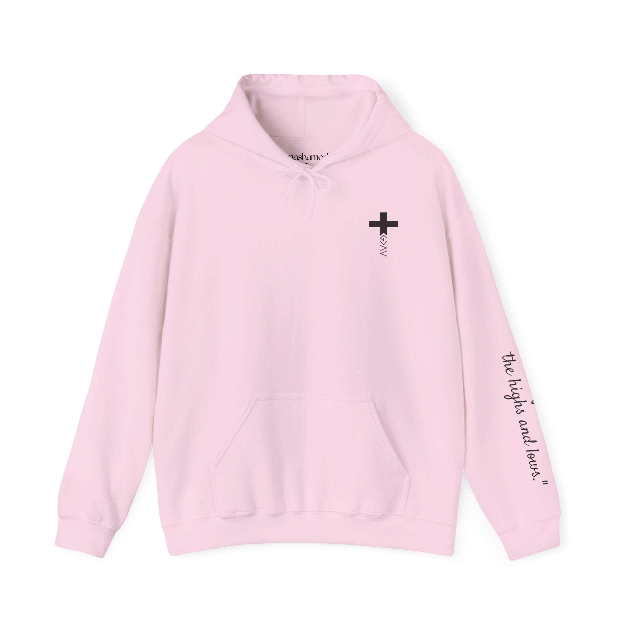 Women Hoodie - Romans 8:39 | GOD IS GREATER THAN MY HIGHS AND LOWS