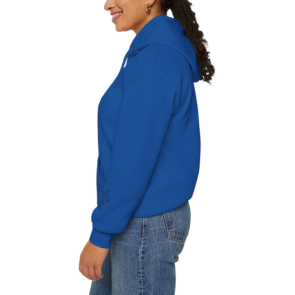 Men & Women Hoodies (Unisex) - I am UNASHAMED black font