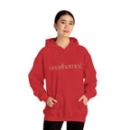 Men & Women Hoodies (Unisex) - I am UNASHAMED beige font