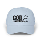 Women CAP | GOD IS WITHIN HER SHE WILL NOT FALL