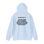 Men & Women Hoodie (Unisex) - Revolation 1: 8 Cross Hoodie | Bible Verse Scripture