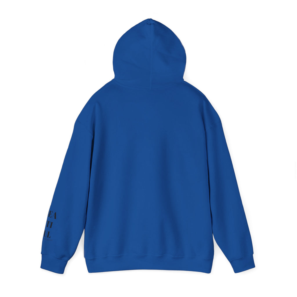BEYOUtiful Hoodie | Faith Christian Heart Sleeve Design