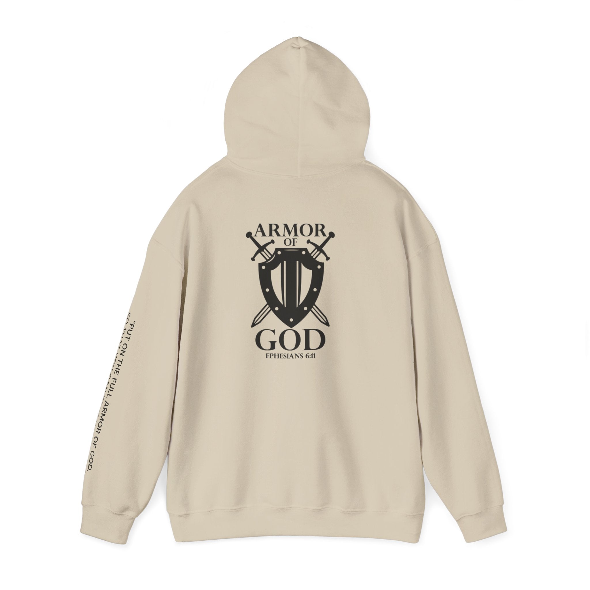 Men Hoodie - Ephesians 6:11 | ARMOR OF GOD