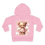 Girls Bear Hoodie with “Psalm 46:5” Scripture